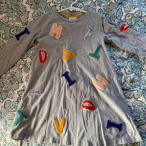 Alphabet dress